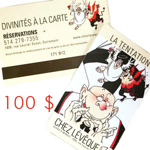 Carte-cadeau 100 $