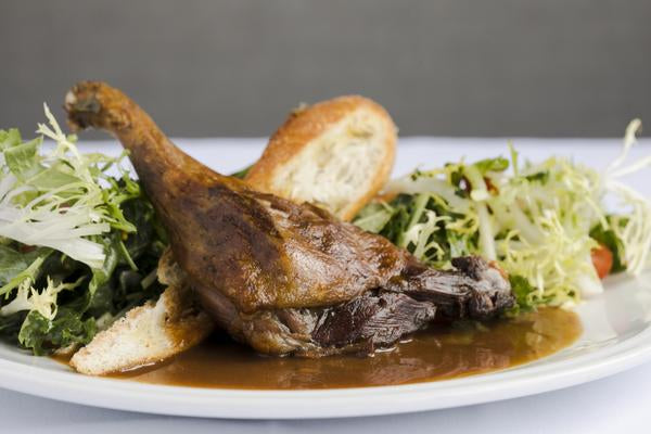 Cuisse de canard aux rabioles